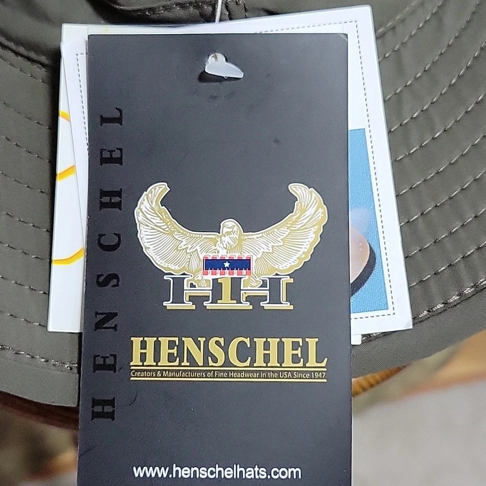 NWT- Henschel Hat Co ‘Booney II 10 Point’ UPF50 Vented Packable Hat